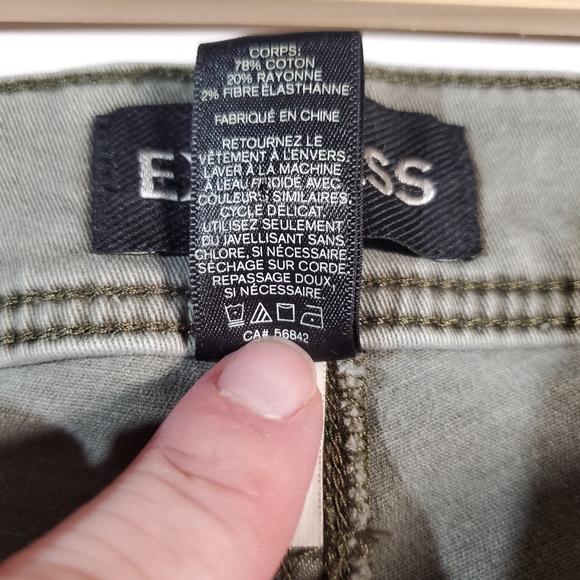Express Women's Sage Skinny Jeans - Picture 6 of 8